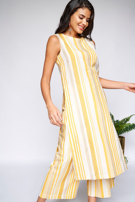 Mustard Regular Straight Scarf, , image 5